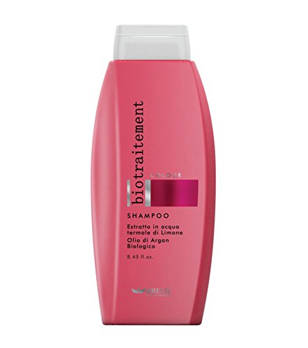 Brelil Bio Treatment Colour Illuminating Shampoo for coloured hair - Bach Flowers, Organic Argan Oil (8.45 fl.oz.)