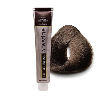 Brelil Colorianne Prestige Technologically Advanced Cream Dyeing Treatment Hydra Color Technology, Light Brown, 100 ml./3.38 fl.oz. (5/00)