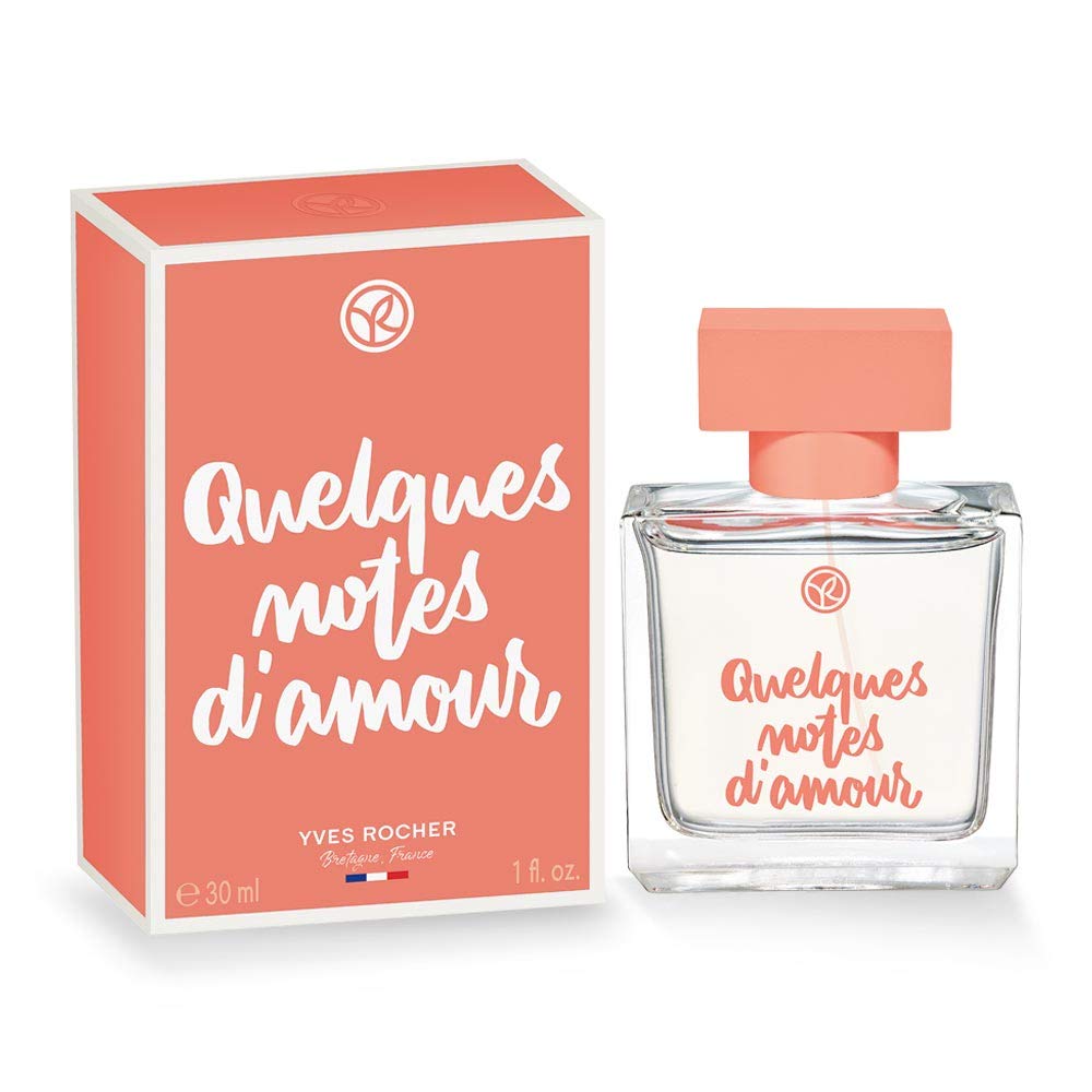 Yves Rocher Quelques Notes d’Amour, Eau de Parfum for Women - 30 ml./1 fl.oz.