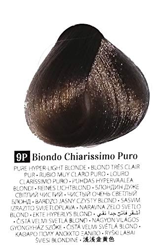 Brelil Colorianne Prestige Technologically Advanced Cream Dyeing Treatment Hydra Color Technology, 100 ml./3.38 fl.oz. (9P)