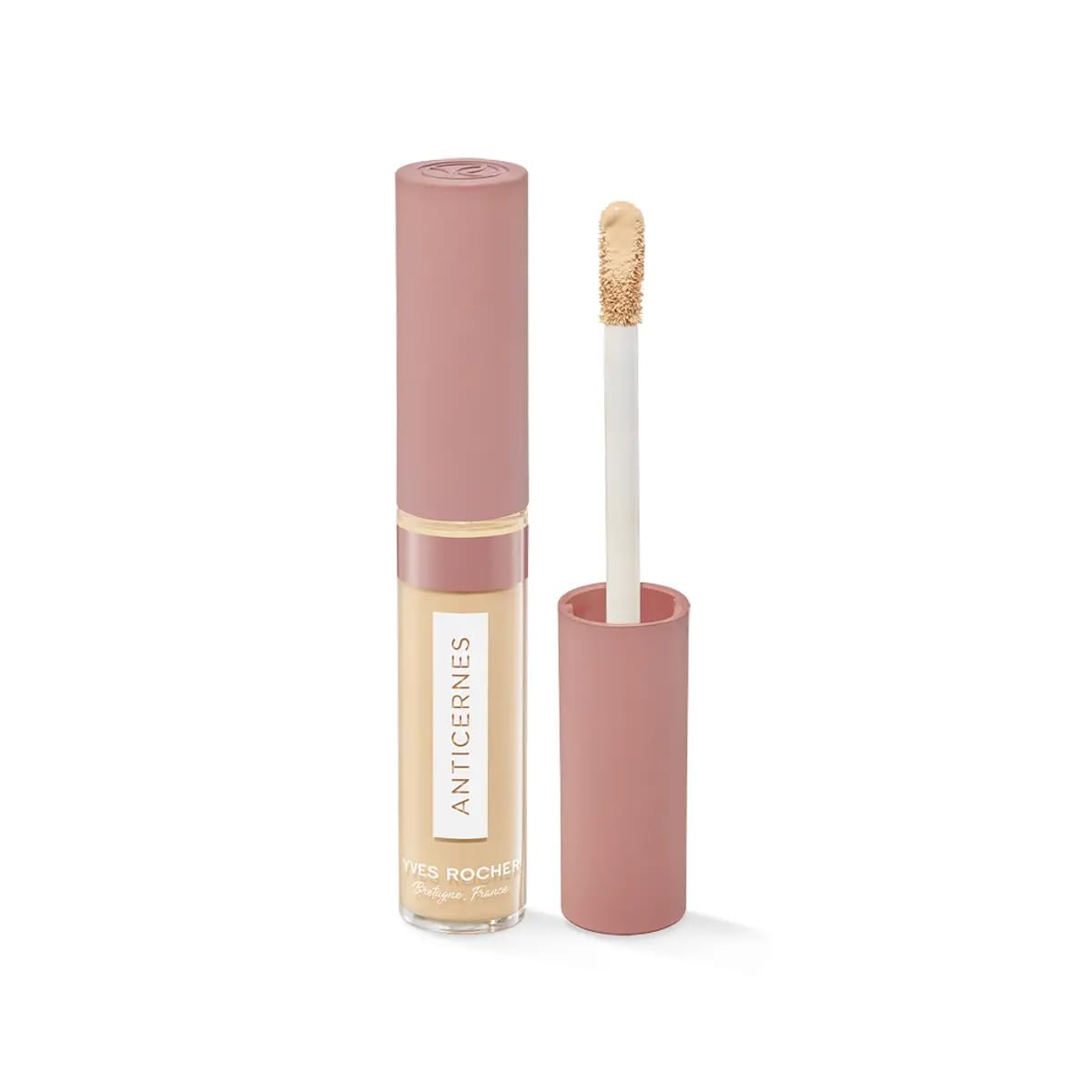 Yves Rocher Anti-Fatigue Liquid Concealer with Cornflower Brightening & Smoothing Under Eye Concealer Corrects Dark Circles 7ml / 0.24flOz