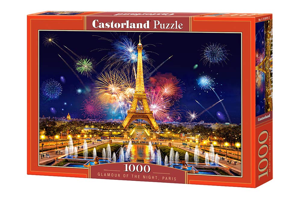Castorland Puzzle 1000 Pieces, Glamour of The Night, Paris - С-103997