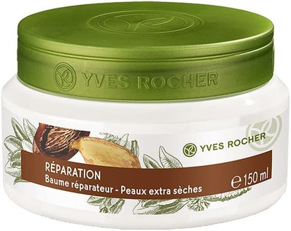 Yves Rocher Repair Lotion for Extra Dry Skin Hand and Body Lotion Balm to Repair & Nourish 150 ml./5 fl.oz.