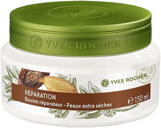 Yves Rocher Repair Lotion for Extra Dry Skin Hand and Body Lotion Balm to Repair & Nourish 150 ml./5 fl.oz.