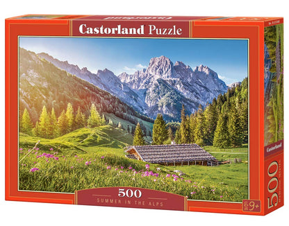 Castorland Puzzle 500 Pieces, Summer in The Alps - В-53360