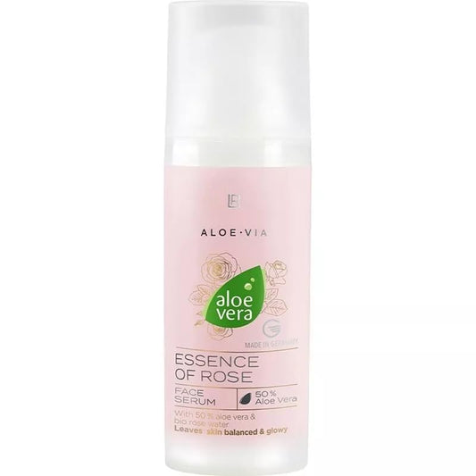 LR Health&Beauty Aloe Via Aloe Vera Essence of Rose Face Moisturizing Serum 50 ml./1.7 fl.oz.