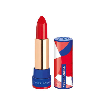Yves Rocher Lipstick Atlas Rich Color & All-Day Care Nourishing Hydrating Formula Long-Lasting Creamy Texture – 3.7g / 0.13oz