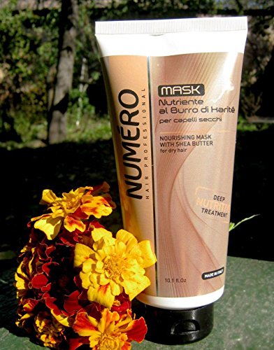 Brelil Numero Nourishing Mask With Shea Butter for dry Hair (10.1 fl.oz.)