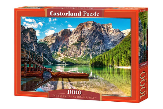 Castorland Puzzle 1000 Pieces, The Dolomites Mountains, Italy - С-103980