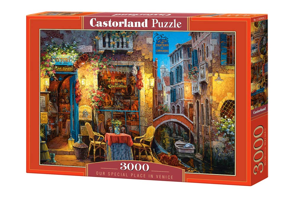 Castorland Puzzle 3000 Pieces, Our Special Place in Venice - С-300426