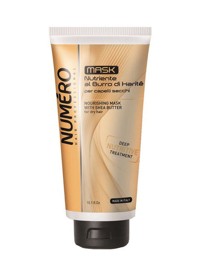 Brelil Numero Nourishing Mask With Shea Butter for dry Hair (10.1 fl.oz.)