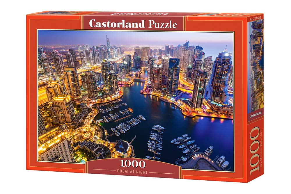 Castorland Puzzle 1000 Pieces, Dubai at Night - С-103256