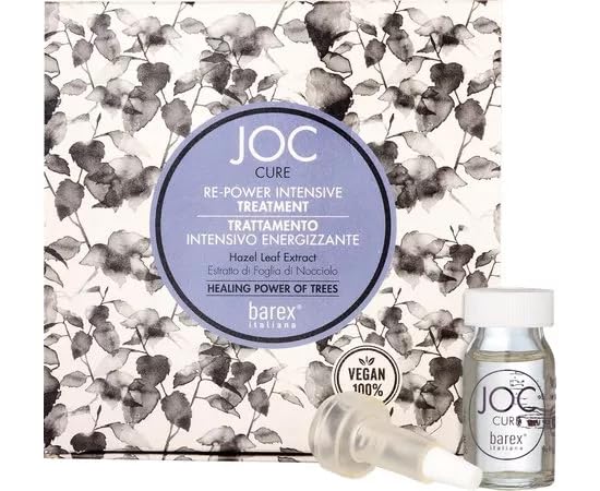 Barex Joc Cure Re-Power Intensive Treatment Natural Therapy Against Hair Loss 9 x 8 ml Women Men