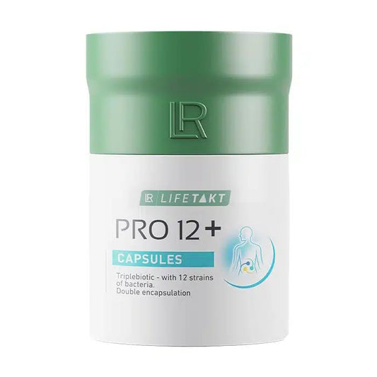 LR Health&Beauty Lifetakt PRO12+ Intestine Support Capsules Women Men Tablets Every Day Natural Treatment Vitamins - 30 pcs