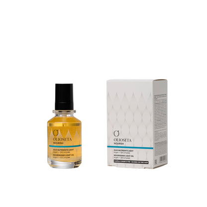Olioseta Nourish Nourishing Light Oil with Certified Organic Argan Oil for Fine or Blonde Hair - 100ml