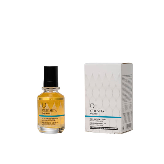 Olioseta Nourish Nourishing Light Oil with Certified Organic Argan Oil for Fine or Blonde Hair - 100ml