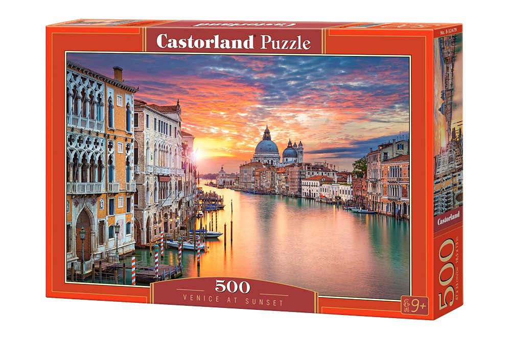 Castorland Puzzle 500 Pieces, Venice at Sunset - В-52479