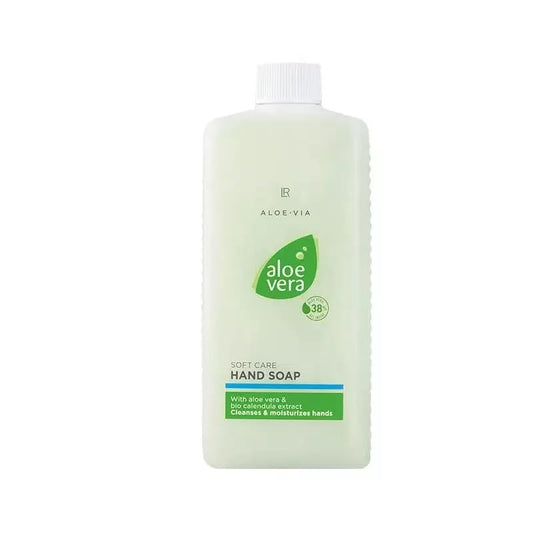 LR Health&Beauty Aloe Via Aloe Vera Soft Cream Soap (Additional Packaging) 500 ml./16.9 fl.oz.