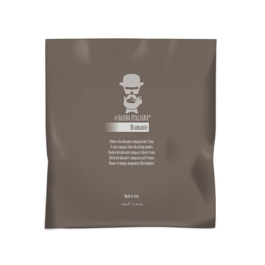 Barba Italiana Bramante Powder Blue Hair Lightening Powder 500g/17.63Oz - Up to 9 Tones Lighter