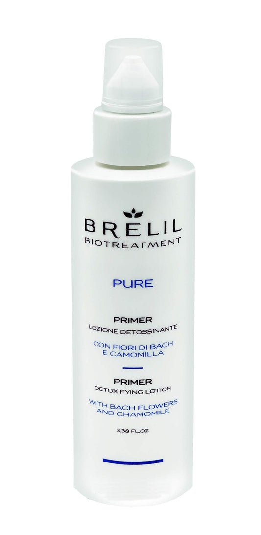 Brelil Bio Traitement Pure Primer Detoxifying Lotion with Bach Flowers and Chamomile, 100 ml./3.38 fl.oz.