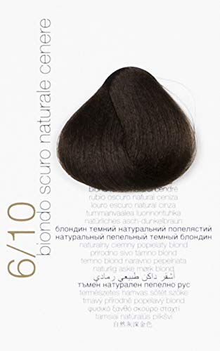 Brelil Colorianne Prestige Technologically Advanced Cream Dyeing Treatment Hydra Color Technology, Dark Ash Blonde, 100 ml./3.38 fl.oz. (6/10)