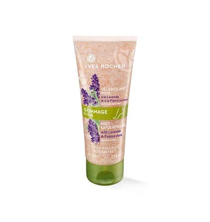 Yves Rocher BOTANICAL FOOT CARE 75 ML (Foot Exfoliating Gel Softens and Smoothes Feet)