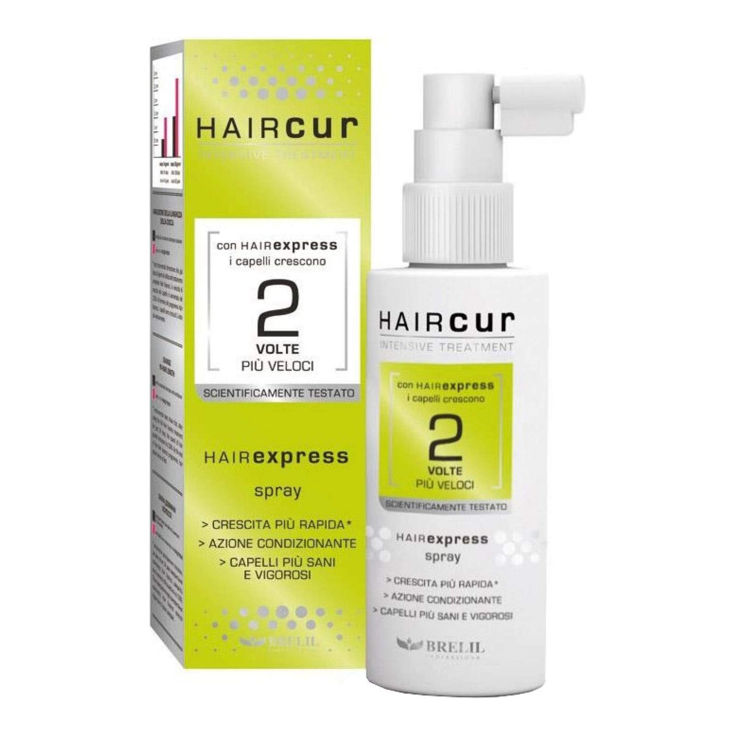 Brelil Hair Cur HairExpress Spray, 100 ml./3.38 fl.oz.