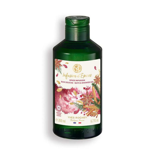 Yves Rocher Concentrated Moisturizing Sensual Cocktail of Spices Spice Infusion Shower and Bath Body Gel Limited Eddition - 200 ml. / 6.7 fl.oz.