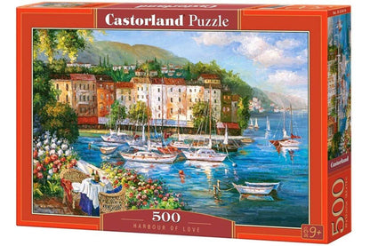 Castorland Puzzle 500 Pieces, Harbour of Love - В-53414