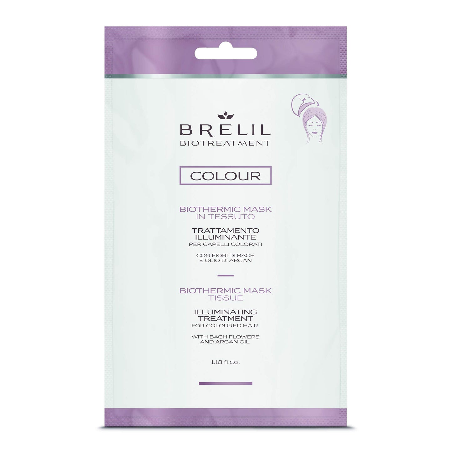 Brelil Bio Treatment Colour Biothermic Mask Tissue, 35 ml./1.18 fl.oz.