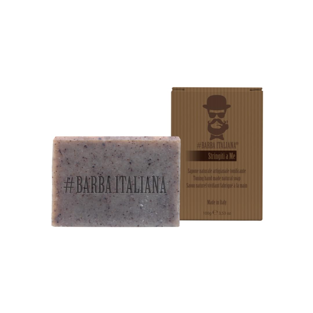 Barba Italiana Stringiti a Me Handmade Natural Soap 100g/3.52Oz - Skin Toning and Refreshing
