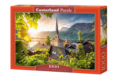 Castorland Puzzle 1000 Pieces, Postcard from Hallstatt - С-104543