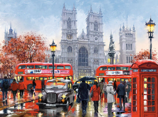 Castorland 3000-Piece Jigsaw Puzzle - London Theme - Cardboard - Advanced Skill Level - Unisex - Age 12+