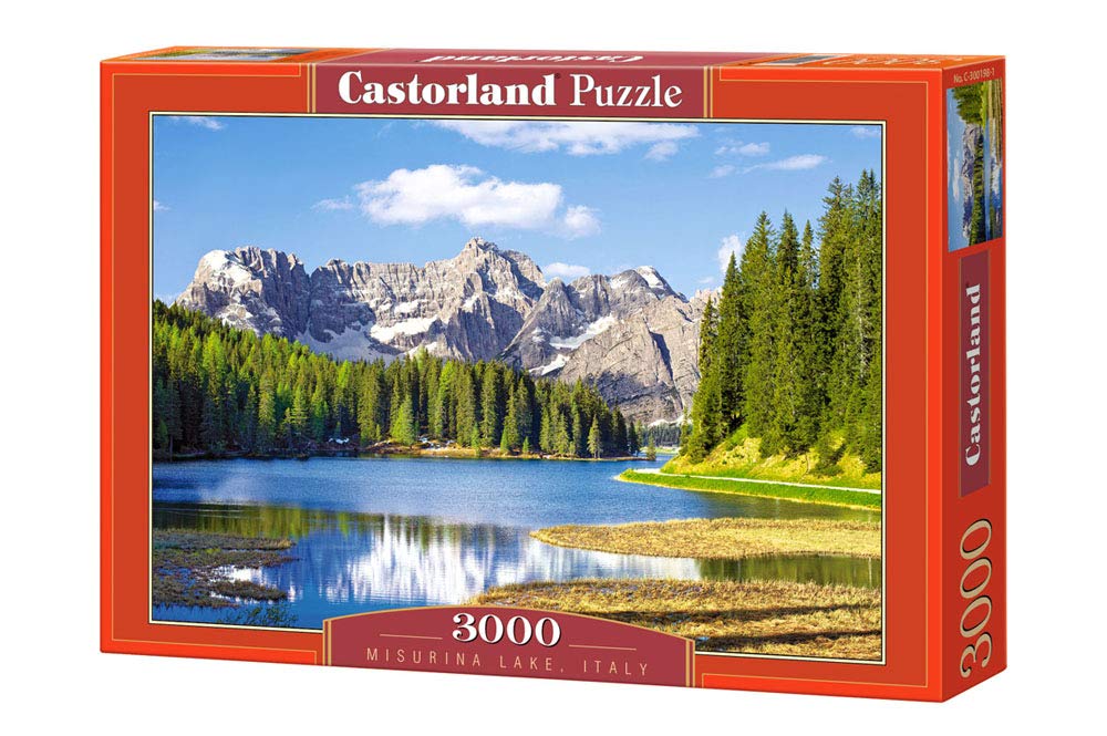 Castorland Puzzle 3000 Pieces, Misurina Lake, Italy - С-300198