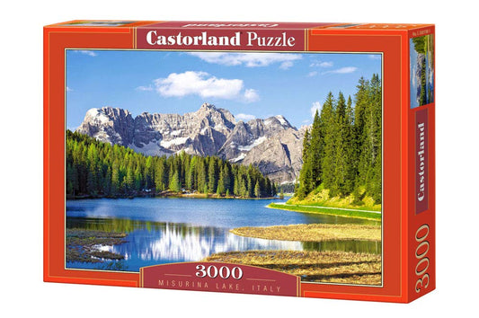 Castorland Puzzle 3000 Pieces, Misurina Lake, Italy - С-300198