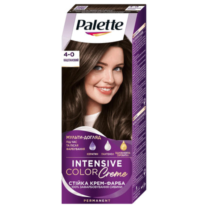 Palette Intensive Color Creme, 110 ml./3.7 fl.oz. (4-0 (N3) - Middle Brown)