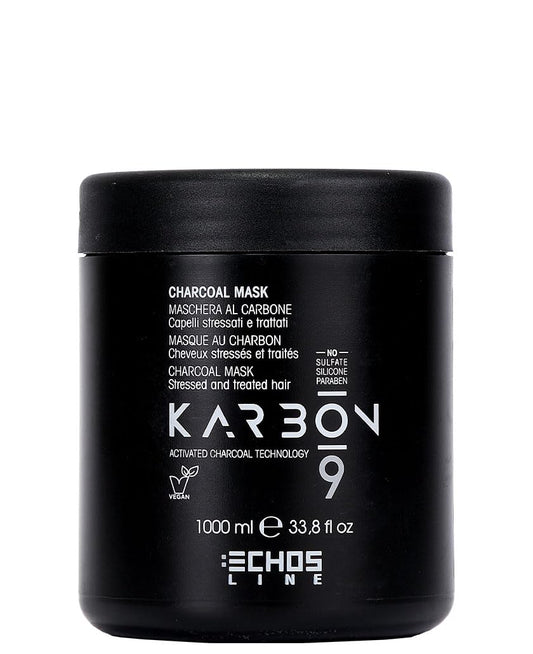 echosline Karbon 9 Charcoal Vegan Organic Mask Carbon Based (1000 ml)
