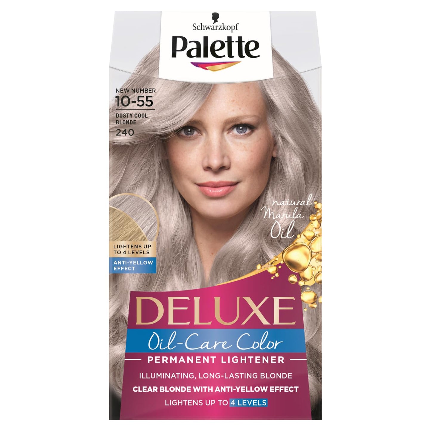 Palette Deluxe Oil-Care Color, 130 ml./4.3 fl.oz. (240 - Dusty Cool Blonde)