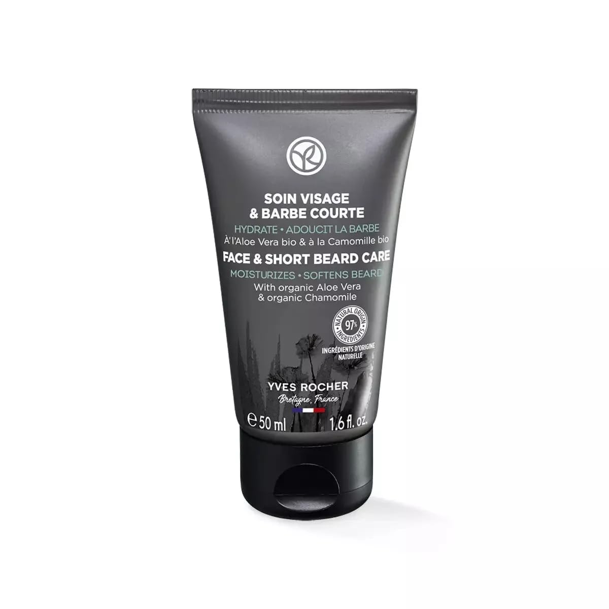 Yves Rocher Face and Beard Care Anti-Irritations Softening Cream Men 50 ml./1.7 ml.oz