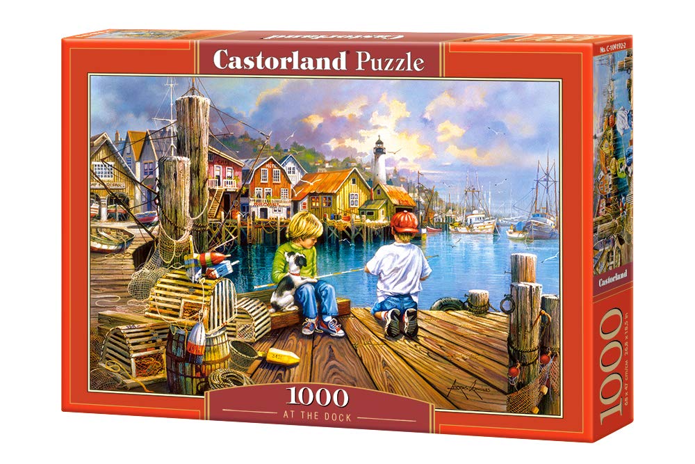 Castorland Puzzle 1000 Pieces, at The Dock - С-104192
