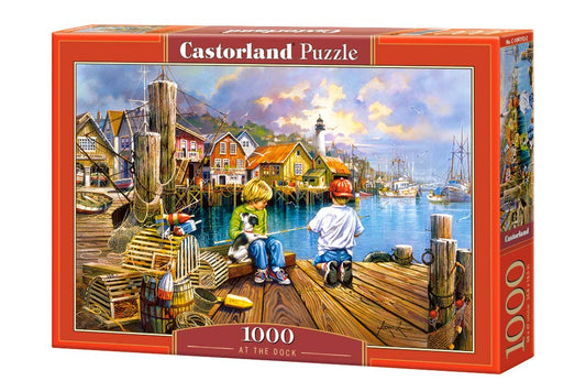 Castorland Puzzle 1000 Pieces, at The Dock - С-104192