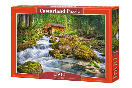 Castorland Puzzle 1500 Pieces, Watermill - С-151783