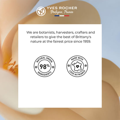 Yves Rocher Monoï de Tahiti Monoi Moisturizing Body Milk Coconut and Tiare Scent Lotion All Skin Types 390 ml./13.1 fl.oz.