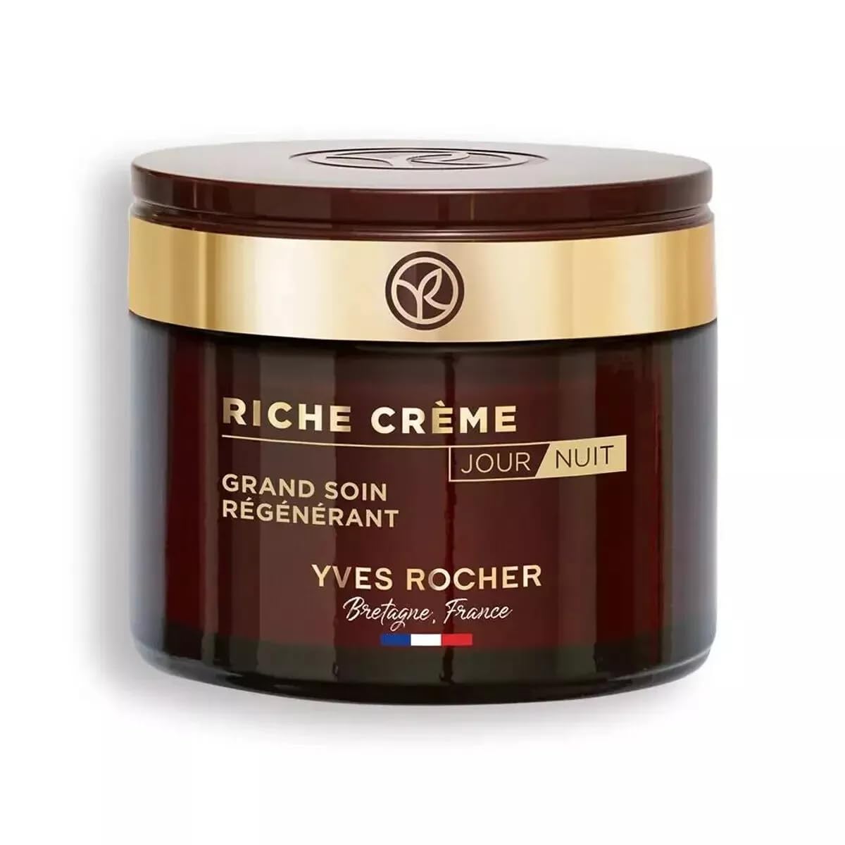 Yves Rocher Riche Crème Face Aging Mature Skin Day & Night Cream Women Skin Care Anti Wrinkle - 75 ml./2.5 fl.oz.