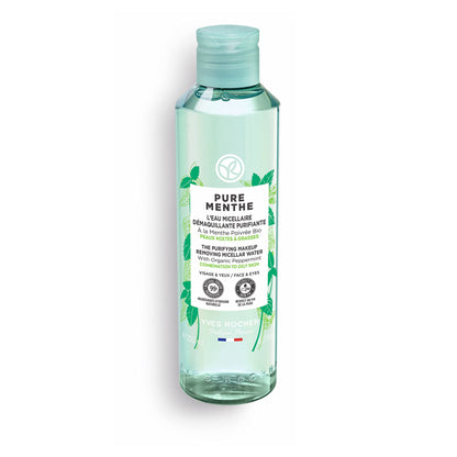 Yves Rocher Pure Menthe Purifying Makeup Removing Micellar Water, 200 ml./6.7 fl.oz.