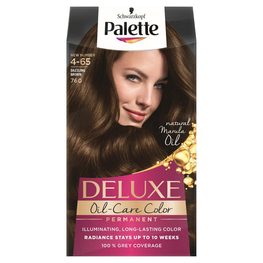 Palette Deluxe Oil-Care Color, 130 ml./4.3 fl.oz. (760 - Dazzling Brown)