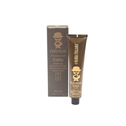 Barba Italiana Primitivo Discipline hair gel for Men, 120 ml./4.1 fl.oz.