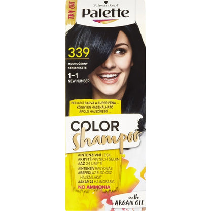 Palette Color Shampoo, 70 ml./2.3 fl.oz. (339 - Blue Black)
