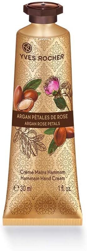 Yves Rocher Moisturizing Argan and Rose Petals Hand Cream - 30 ml. / 1 fl.oz.