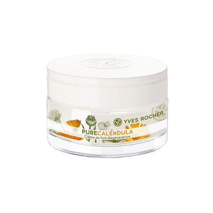 Yves Rocher Pure Calendula Regenerating Moisturizer Day/Night Cream, 50 ml./1.6 fl.oz.